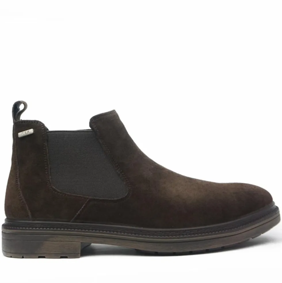 G-COMFORT STIVALETTO DA UOMO IN CAMOSCIO CALZATA EXTRALARGE
