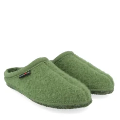 HAFLINGER ALASKA FARN WALKSTOFF PANTOFOLE LANA VERDE