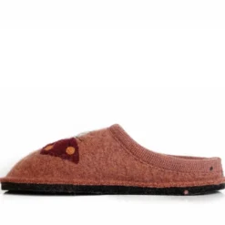 HAFLINGER CIABATTA IN FELTRO DI LANA GATTO/CUCHO COLOR RAME