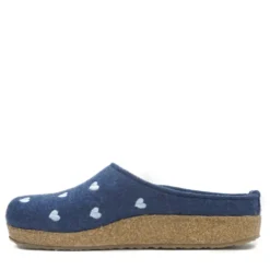 HAFLINGER CUORICINI PANTOFOLE DONNA FELTRO DI LANAJEANS