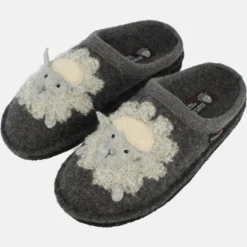 HAFLINGER LAMBY CIABATTA IN PURA LANA VERGINE SUPER CALDA