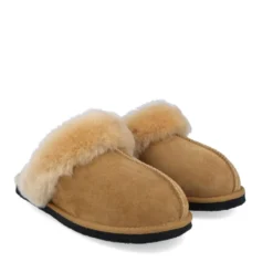 HAFLINGER NORTH STAR LAMMFELL BEIGE CIABATTE INVERNALI