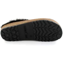 HAFLINGER SHETLAND CALDE PANTOFOLE CON PELO DONNA UOMO UNISEX