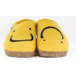 HAFLINGER SMILE LEUCHTGELB CIABATTE LANA GIALLO SMILE