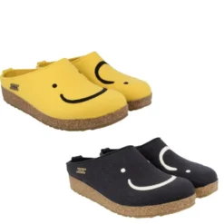 HAFLINGER SMILE LEUCHTGELB CIABATTE LANA GIALLO SMILE