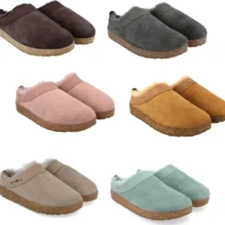 HAFLINGER SNOWBIRD CALDE PANTOFOLE CON PELO DONNA UNISEX