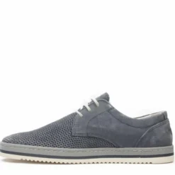 IGI&CO SCARPA SPORTIVA UOMO IN PELLE TRAFORATA CALZATA LARGA