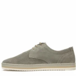 IGI&CO SCARPA SPORTIVA UOMO IN PELLE TRAFORATA CALZATA LARGA