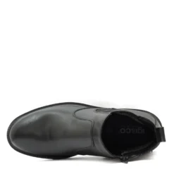 IGI&CO STIVALETTO UOMO GORE-TEX IN PELLE ELASTICO CON CERNIERA LATERALE