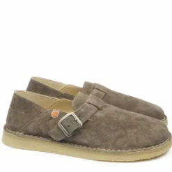 JUNGLA SCARPETTA STILE CAMDEN IN FINE CAMOSCIO ULTRA COMFORT