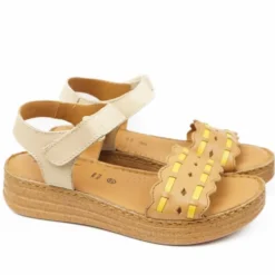 KELIDON SANDALI ZEPPA CUSHION SUPER MORBIDA PASSANTE A STRAPPO