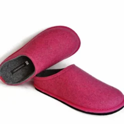 LOWENWEISS EASY BICOLOR CIABATTE LANA FUCSIA GRIGIO PLANTARE ESTRAIBILE