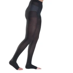 MEDIVEN PLUS 211/212 COLLANT COMPRESSIVO DONNA CL2 PUNTA APERTA NERO