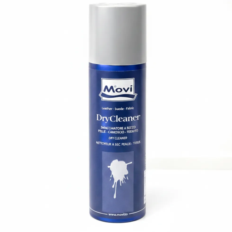 MOVI SPRAY DRY CLEANER SMACCHIATORE A SECCO PELLE CAMOSCIO TESSUTO