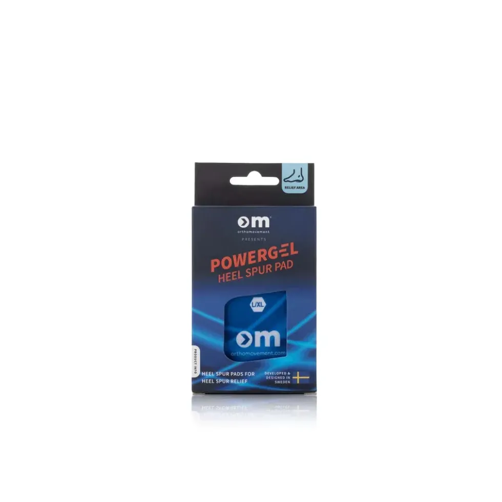 OM ORTHOMOVEMENT INSERTI GEL UOMO SPINA CALCANEARE HEEL SPUR PAD