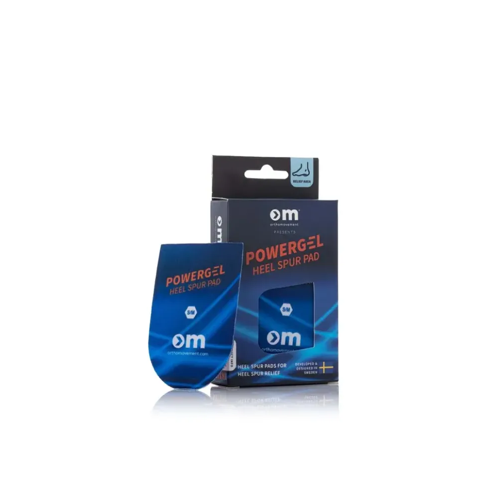 OM ORTHOMOVEMENT INSERTI GEL UOMO SPINA CALCANEARE HEEL SPUR PAD
