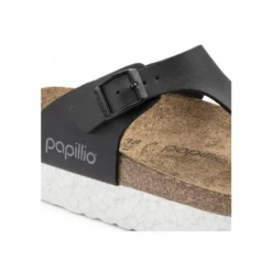 PAPILLIO GIZEH PLATFORM INFRADITO DONNA MARBLE NERO