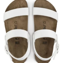 PAPILLIO SANDALI CAMERON MONOCHROME BIANCO PLATEAU