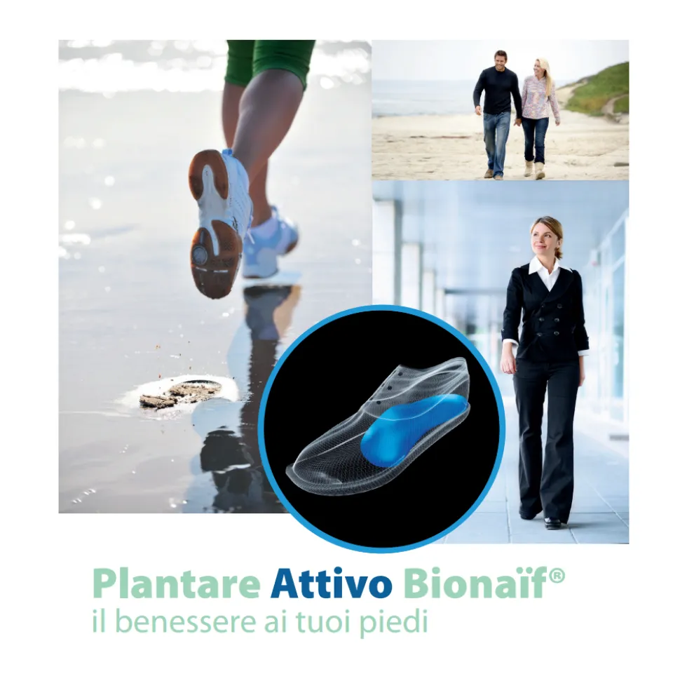 PLANTARI ORTOPEDICI ATTIVI BIONAIF