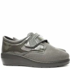 PODOLINE MODENA SCARPETTA PUNTALE ELASTICIZZATO ANTRACITE
