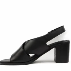 RAME SANDALETTI IN VERA NAPPA INCROCIATA TACCO COMODO ELEGANTE