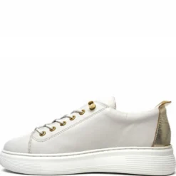 RAME SNEAKERS DONNA IN PELLE CON LACCETTI REGOLABILI