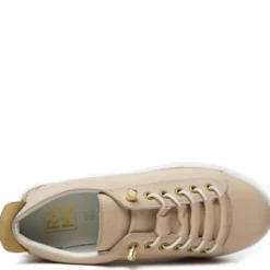 RAME SNEAKERS DONNA IN PELLE CON LACCETTI REGOLABILI