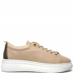 RAME SNEAKERS DONNA IN PELLE CON LACCETTI REGOLABILI