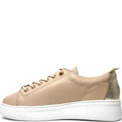 RAME SNEAKERS DONNA IN PELLE CON LACCETTI REGOLABILI