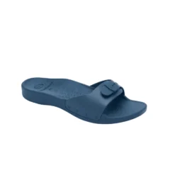 SCHOLL CIABATTE DONNA PISCINA ANTISCIVOLO PVC SUN NAVY