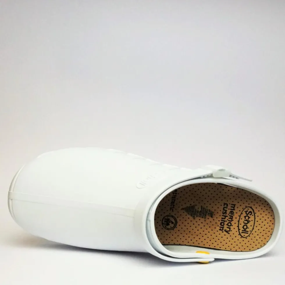 SCHOLL ZOCCOLI PROFESSIONALI EVO ORIGINAL BIANCO PERSONALE SANITARIO E CUOCHI