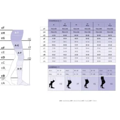 SIGVARIS AG MONOCOLLANT TOP FINE CLASSICAL CLASSE 1-2 PUNTA APERTA/CHIUSA