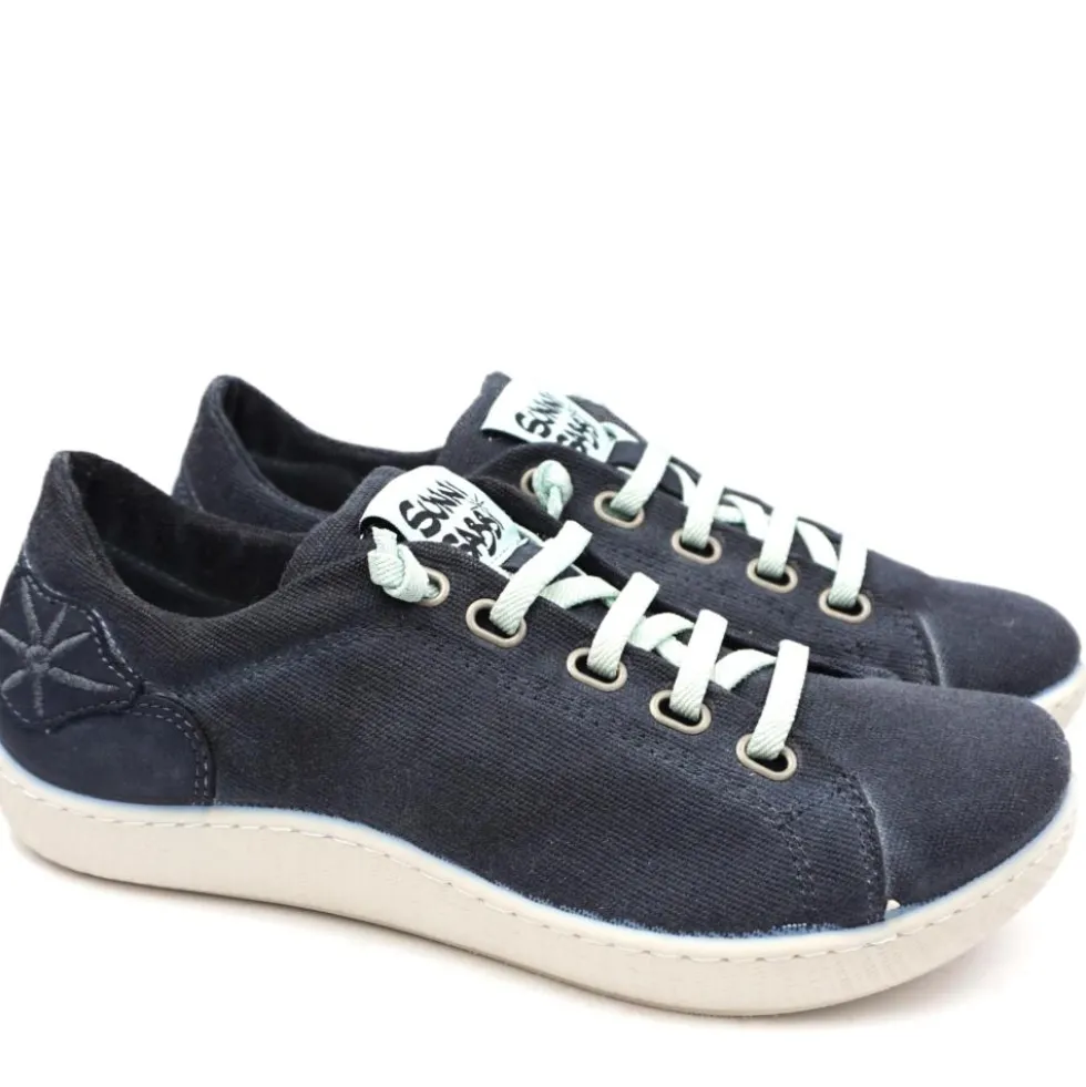 SUNNI SABBI SNEAKERS DONNA CON LACCI GOMMA FLESSIBILE