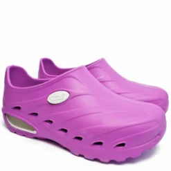 SUN SHOES ZOCCOLI PROFESSIONALI EVA ANTISCIVOLO PERSONALE SANITARIO CUOCHI MAGENTA