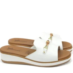 SUSIMODA CIABATTA IN PIUMAGEL NAPPA MORBIDA