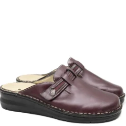 SUSIMODA CIABATTE DONNA CON CINTURINO A STRAPPO VITELLO PERLATO