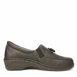 SUSIMODA MOCASSINO DONNA IN PELLE CON FIOCCO CAMOSCIO PLANTARE ESTRAIBILE MARRONE CAFFE