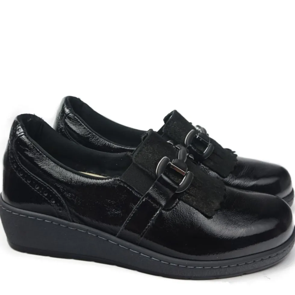 SUSIMODA MOCASSINO IN PELLE SUPER MORBIDA CALZATA EXTRALARGE