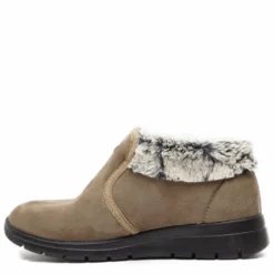 SUSIMODA PANTOFOLA STIVALETTO CON PELO IN MICROFIBRA PLANTARE ESTRAIBILE
