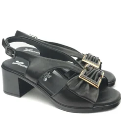 SUSIMODA SANDALO ELEGANTE TACCO COMODO PIUMAFLEX