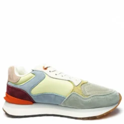 THE HOFF CARTAGENA DE INDIAS SNEAKER DONNA IN PELLE TESSUTO PLANTARE ESTRAIBILE AZZURRO VERDE
