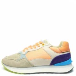 THE HOFF LIMA SNEAKER DONNA IN CAMOSCIO E TESSUTO PLANTARE ESTRAIBILE ROSA BEIGE
