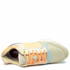 THE HOFF LIMA SNEAKER DONNA IN CAMOSCIO E TESSUTO PLANTARE ESTRAIBILE ROSA BEIGE