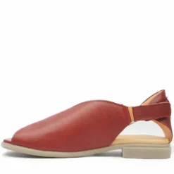 THINK SHOES SANDALO OPEN TOE PELLE ULTRAMORBIDA MADE IN AUSTRIA