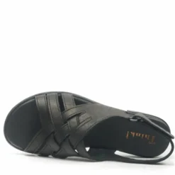 THINK SHOES SANDALO ULTRAMORBIDO INCROCIATO PELLE AGNELLO