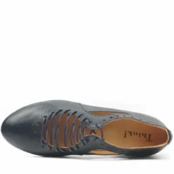 THINK SHOES SCARPETTA ALLACCIATA PELLE MADE IN AUSTRIA