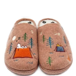 TONI PONS CIABATTINE DA CASA MORBIDE RICAMO SNOOPY