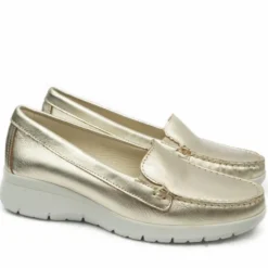 VASSANELLI MOCASSINO IN PELLE ZEPPA ALTA MADE IN ITALY