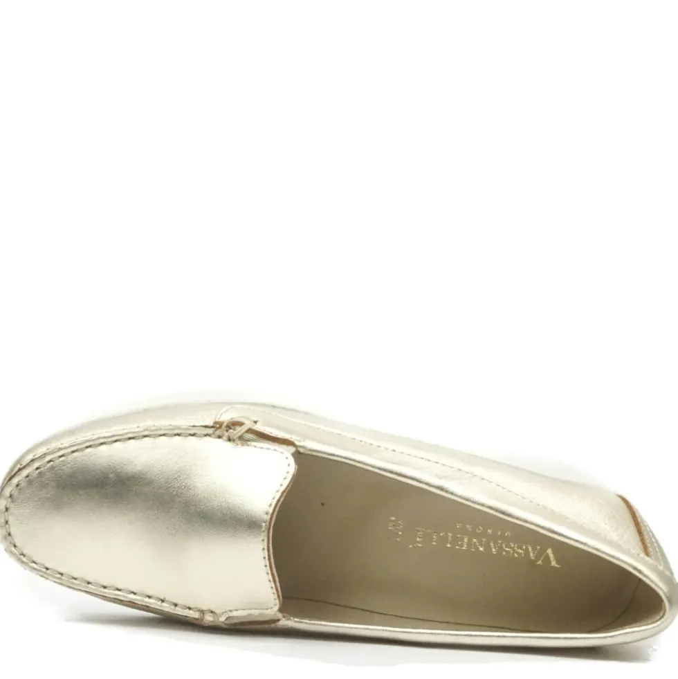 VASSANELLI MOCASSINO IN PELLE ZEPPA ALTA MADE IN ITALY