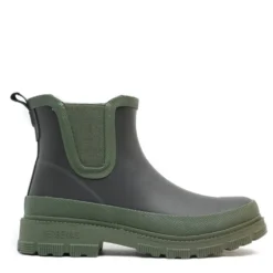 VERBENAS LUA CHELSEA BOOTS DONNA CON PELO BLACK KAKI